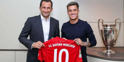 Coutinho Pakai Nomor 10 Bekas Arjen Robben thumbnail